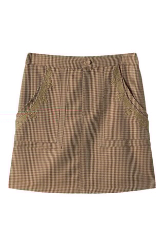 Jupe droite Lard - Vert