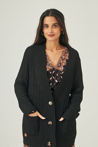 Cardigan Rugen - Nero