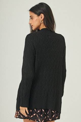 Cardigan Rugen - Nero