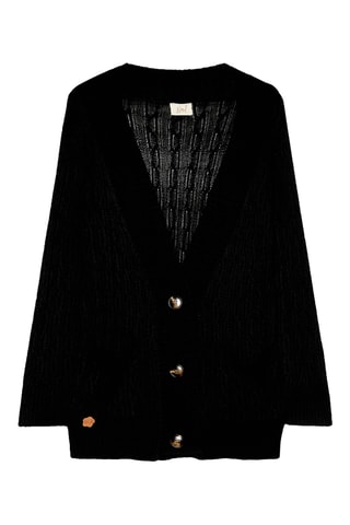 Cardigan Rugen - Nero