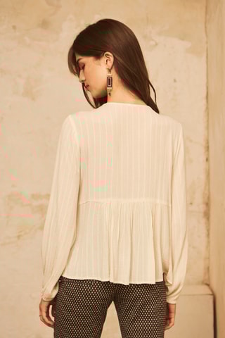 Blusa Sunuti - Ecrù