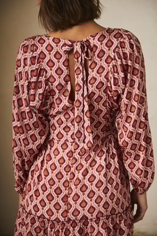 Robe patineuse Delphine - Rose