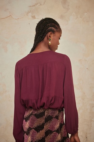 Blouse Lalasa - Bordeaux