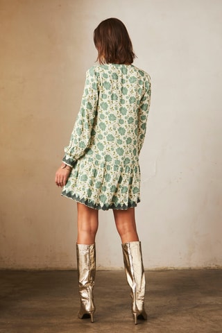 Robe taille basse Leilani - Écru