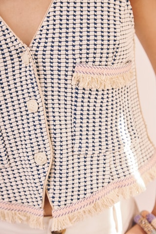 Cardigan Lucky - Blu