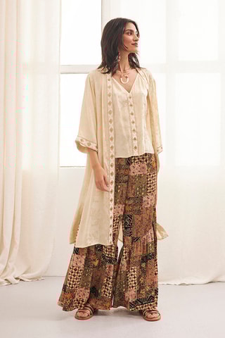 Kimono Sayumi - Écru