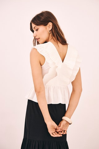 Top Daisy - Bianco