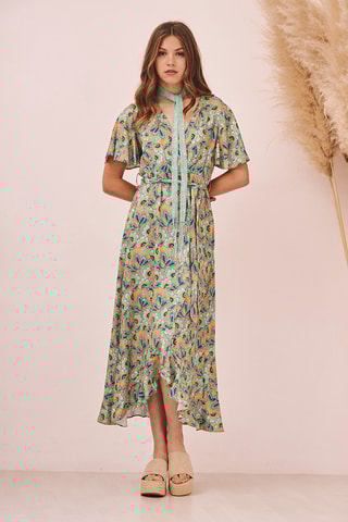 Abito midi Fair - Verde