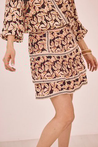 Jupe patineuse Yolima - Noir