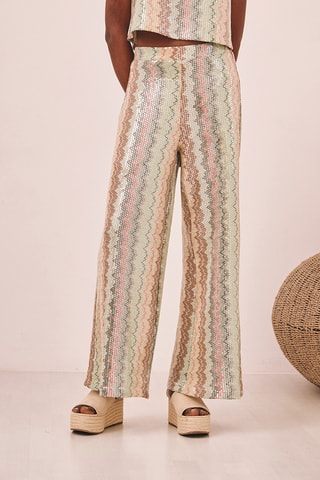 Pantalon droit Kaelie - Vert