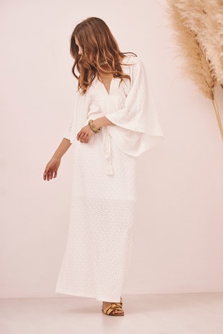 Abito lungo Bulan - Bianco