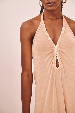 Abito lungo Dalai - Beige