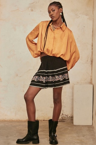 Minigonna Darika - Nero