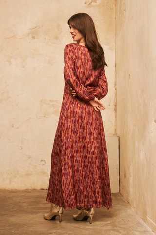 Robe longue Auguste - Rose