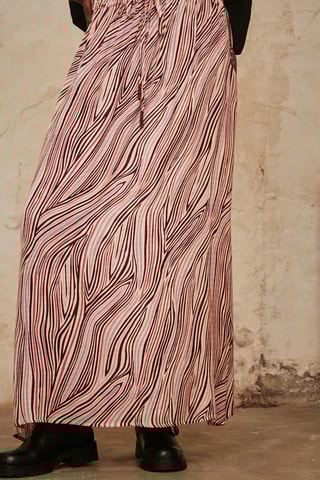 Jupe longue Disha - Bordeaux