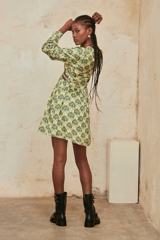 Robe patineuse Araxi - Vert