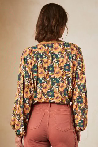 Blusa Somara - Rosso