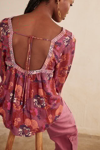 Blouse Alana - Rouge