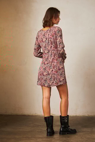 Robe patineuse Yamai - Rose