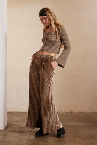 Pantaloni Adalie - Taupe