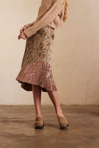 Jupe midi Briseida - Vert