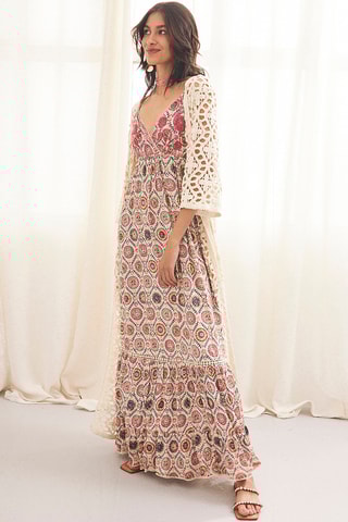 Abito lungo Yuri - Rosa