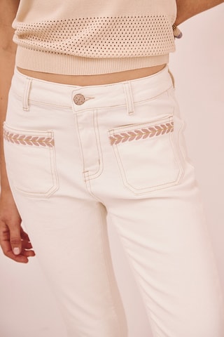 Pantaloni Devendra - Bianco