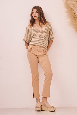 Pantaloni Kajal - Beige