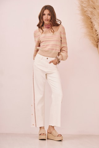 Jeans Ishani - Bianco