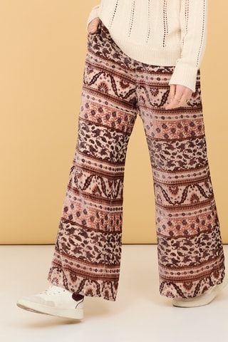 Pantaloni flare Sarona - Rosa