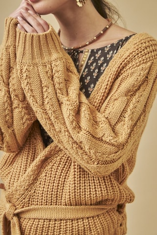 Gilet en laine TS.Amazilia - Beige