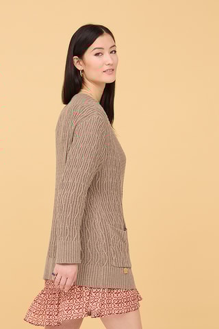 Gilet Rugen - Marron clair