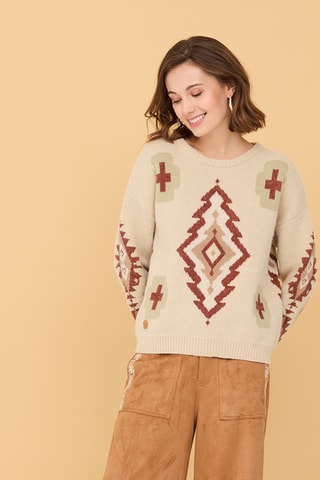 Pull Xuxa - Marron clair