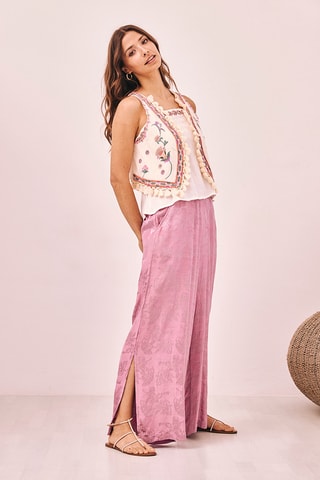 Pantalon Chari - Violet