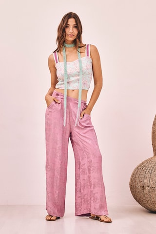 Pantalon Chari - Violet