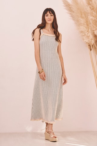 Abito lungo Jaisa - Blu