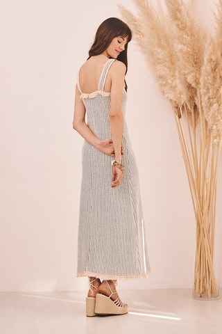 Abito lungo Jaisa - Blu