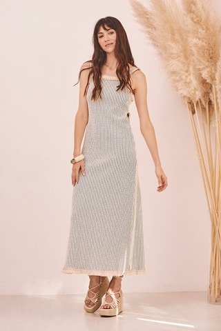 Abito lungo Jaisa - Blu