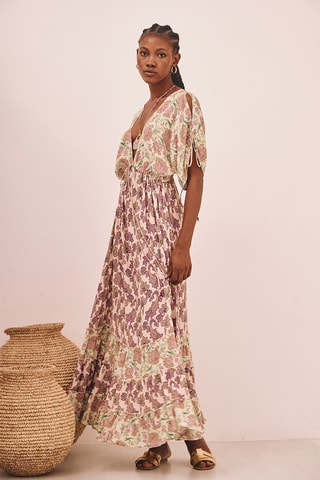 Abito lungo Lawrra - Ecrù