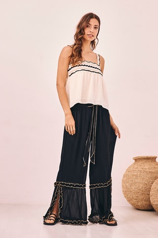 Pantalon Satiana - Noir