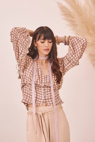 Chemisier Briona - Violet