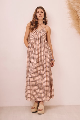 Abito lungo Claire - Viola