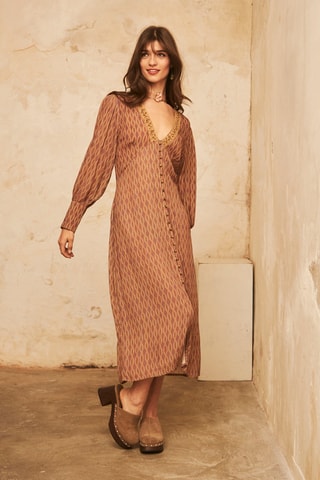 Robe chemise Mayura - Camel