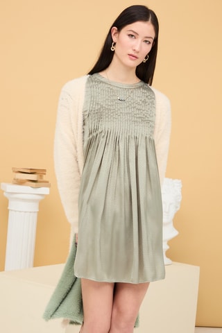 Robe trapèze Deva - Vert