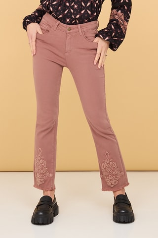 Jeans Rokavil - Rosso