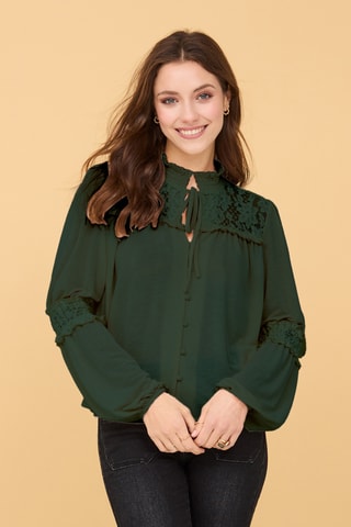 Chemisier Pla - Vert