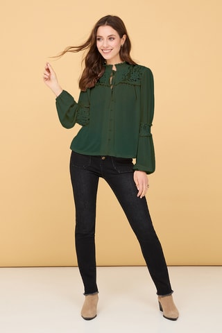 Chemisier Pla - Vert