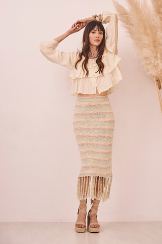 Jupe droite TS.Anantapur - Vert