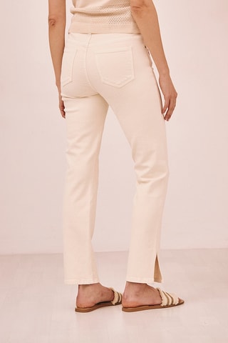 Pantaloni Kajal - Ecrù