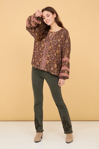 Blouse Silene - Camel